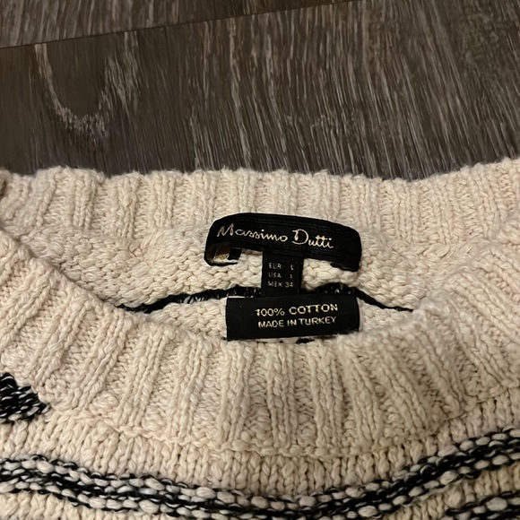 Massimo Dutti Crop Sweater L - Picture 2 of 3